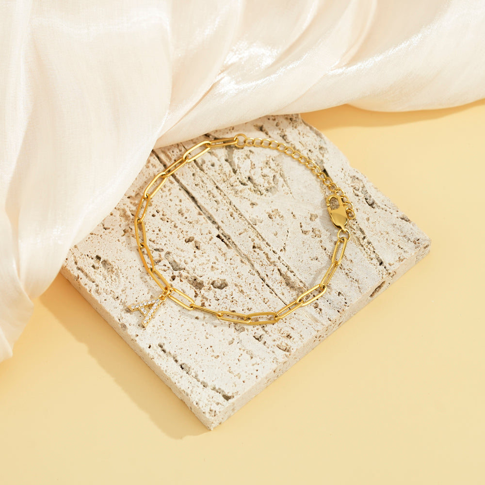 Buchstaben Armband - Einzel