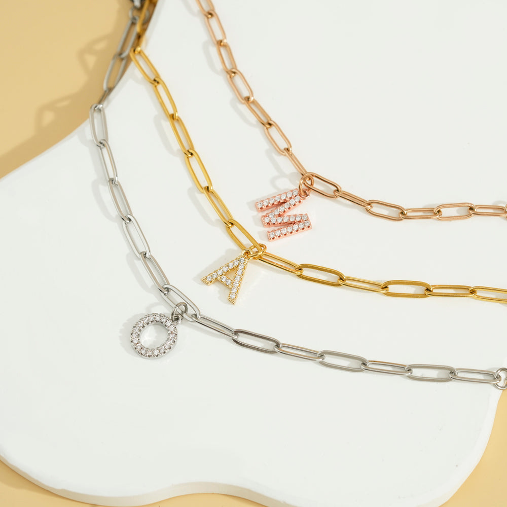 Buchstaben Armband - Einzel