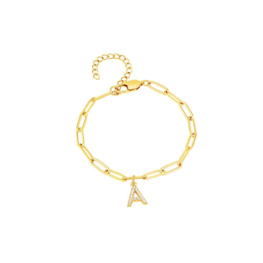 Buchstaben Armband - Einzel